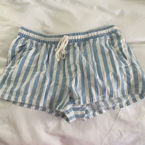 Aerie comfy stripped shorts!